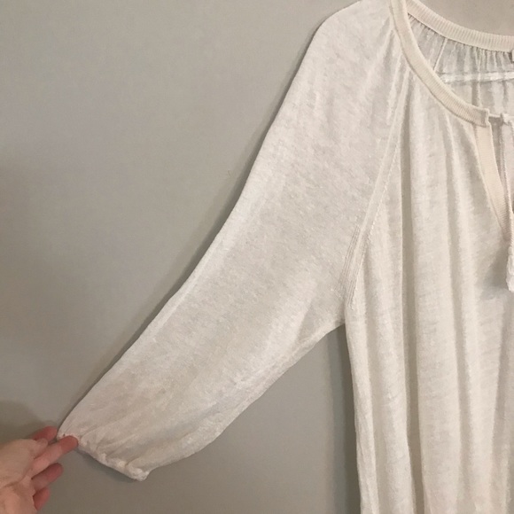 JOIE | Lg | LUXURIOUS LINEN | Tassel Ties - Picture 3 of 10